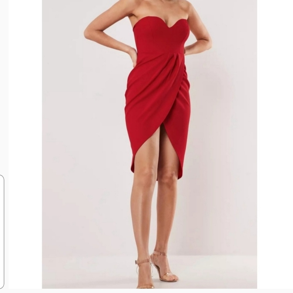 Never Worn: strapless dress